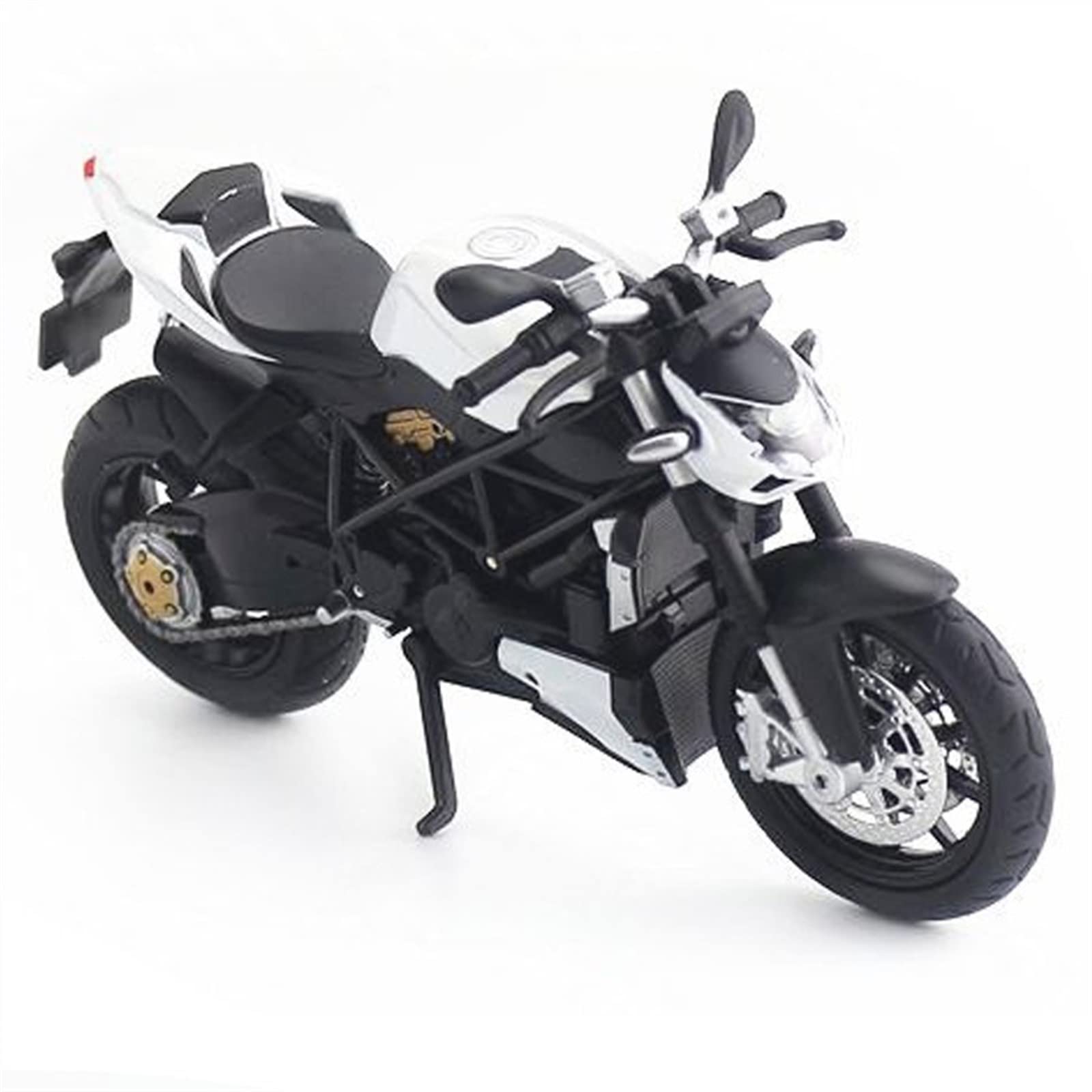SEYXF Motorbike Toy Motorcycle Collection Model 1:12 for Ducati Streetfighter V4 Die Cast Vehicles Collectible Hobbies Toys