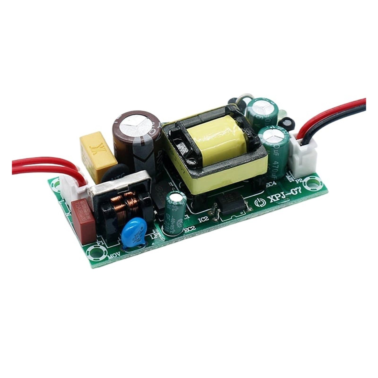 PWANUIGTE Full Power Driver 220 RPM 12V 1A 2A 3A 5A 5V 24V 32V LED Adapter Converter Light Transformer(12V 1A 12W 110-240V)
