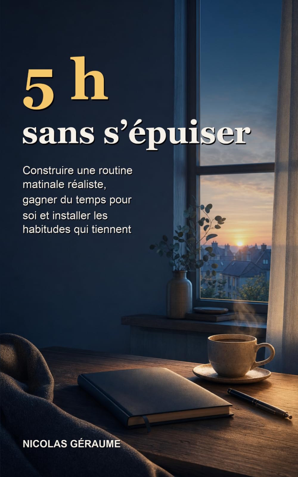 5 h sans s’épuiser: Construire une routine matinale réaliste, gagner du temps pour soi et installer les habitudes qui tiennent