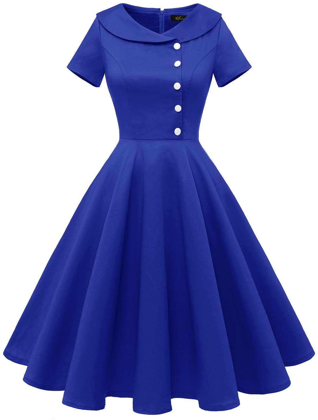 Wedtrend Women's 1950s Vintage Audrey Hepburn Style Cocktail Swing Dresses