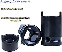 Vista 2 de Juego de llaves eléctricas para amoladora angular, 4 llaves de punta, incluye llave de enchufe para amoladora angular y 2 tuercas de amoladora