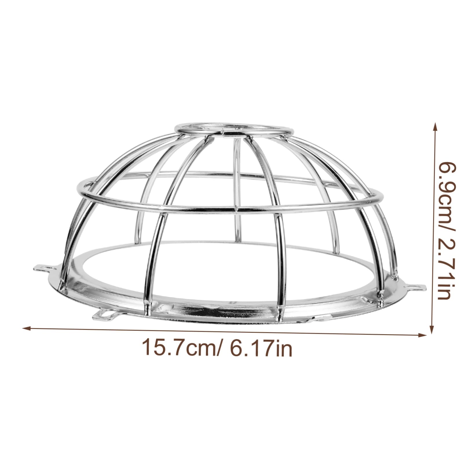 ULTECHNOVO Cubierta Protectora para Detector De Humo De Seguridad contra Incendios Protector De Metal Resistente Impactos Fácil De Instalar Protección De Alarma Hogar