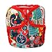 One Size Cloth Diaper Cover Snap With Double Gusset (Sea Festival)