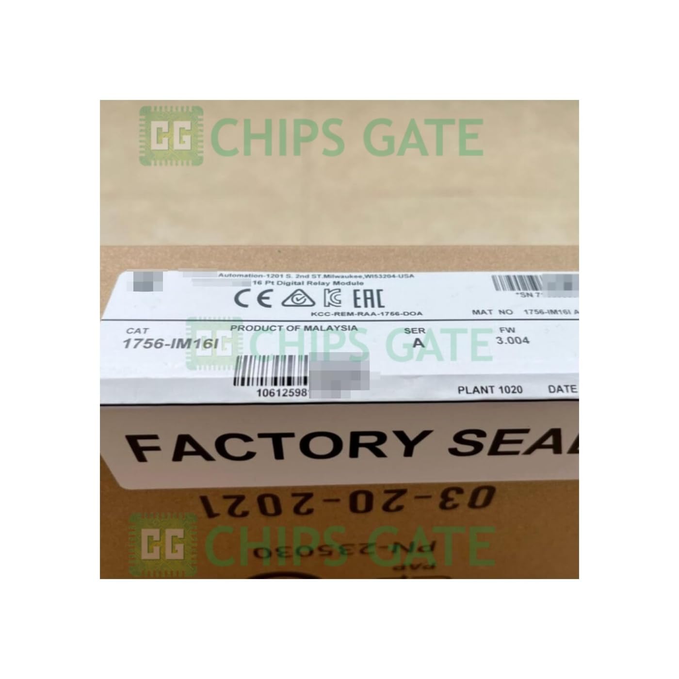 1 PCS New Sealed 1756-IM16I SER 16 Point Input Module 1756IM16I