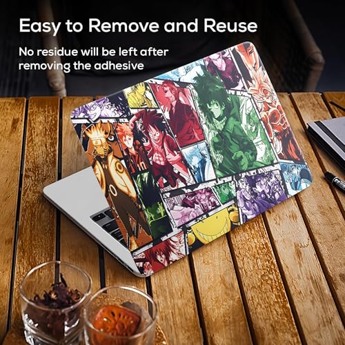 Image of Laptop Skin /Sticker /Cover Bubble-Free| Laminated| Removable| HD Quality Sticker for Laptops Upto 15.6 Inches Compatible with Hp /Dell /Acer /Lenovo /Asus etc.(Naruto-222)