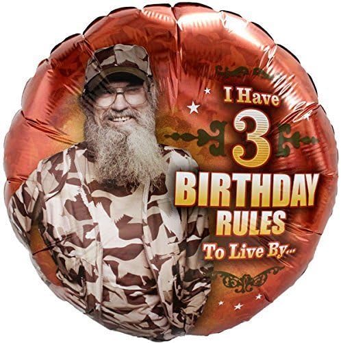 Duck Dynasty Birthday 18" Mylar Balloon