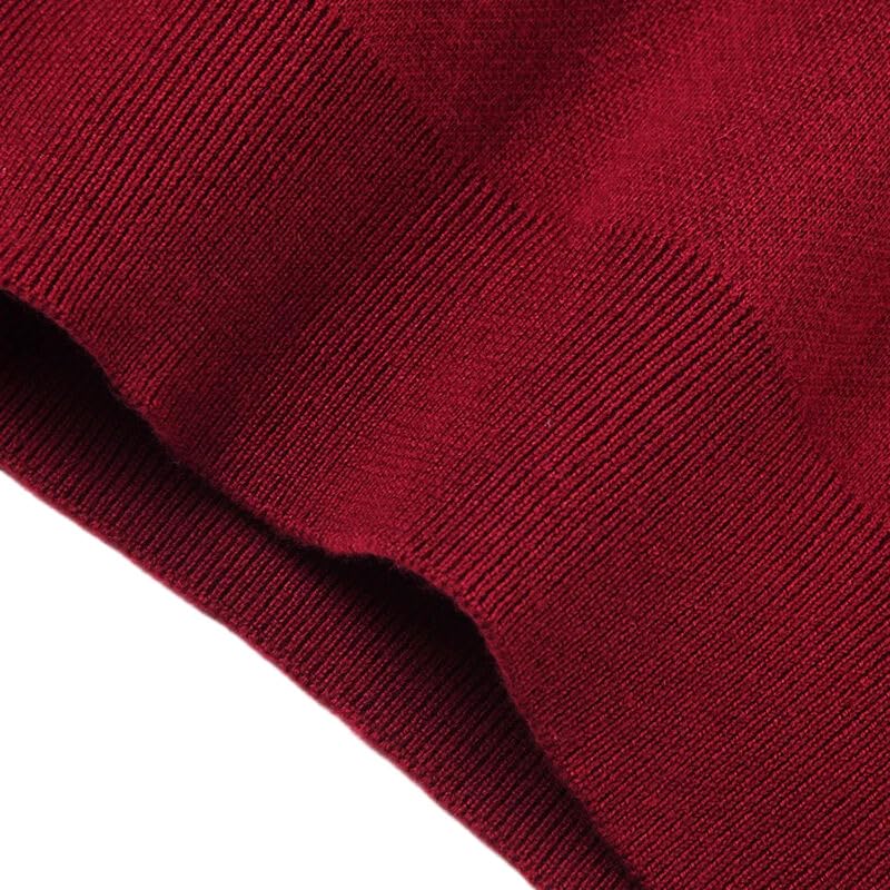 ORDOBO Chaleco De Punto Hombre - Chaleco De Suéter De Color Sólido Para Hombre, Chaleco Clásico De Moda, Cálido, Tallas S A 4Xl, Chaleco De Negocios Para Oficina, Sin Mangas, Ropa Suave Y Ajust