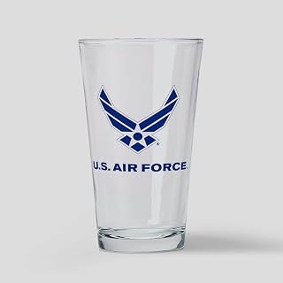 CafePress U.S. Air Force Logo Pint Glass, 16 oz. Drinking Glass