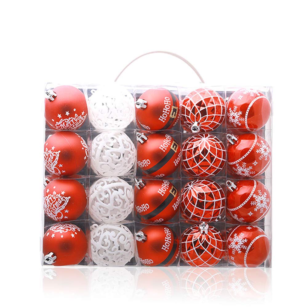 Boules de Noël incassables haute qualité aux finitions soignées