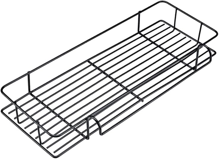 Rustproof Iron Barbecue Storage Rack Caddy Portable