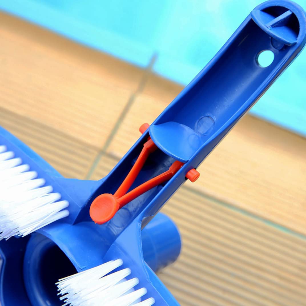 Pool-Bürstenkopf, Schwimmbad-Reinigungswerkzeug, Kunststoff-Saugkopf zum Reinigen von Schwimmböden, Wänden, Fliesen, Stufen, 50, 8 cm, Nr. 1
