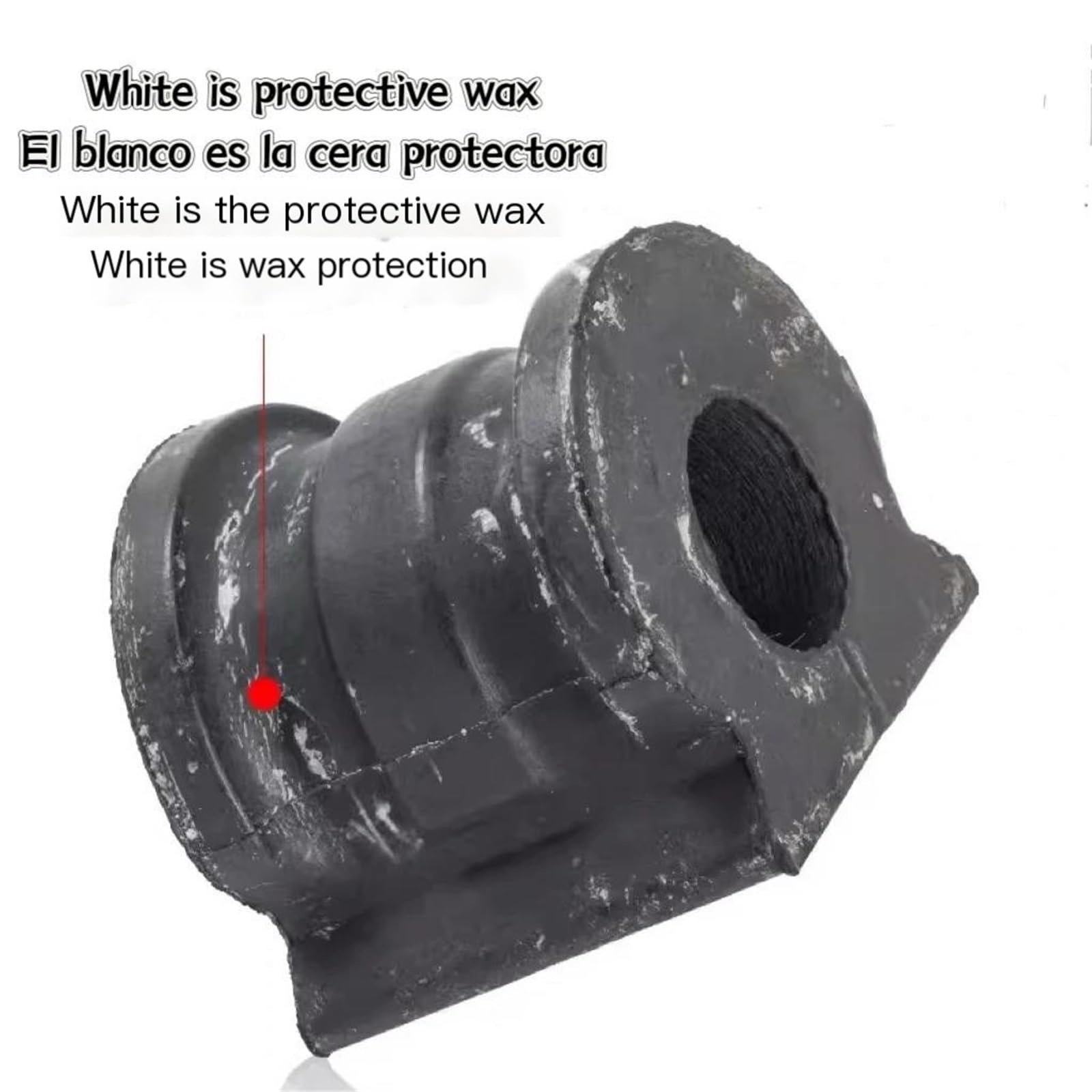 stabilizujące Stabilizator 6Q0411314 Zestaw tulei pasuje do Volkswagen Polo Lupo Gol Lbiza Seat Przedni lewy prawy stabilizator tuleja stabilizatora(2pcs)