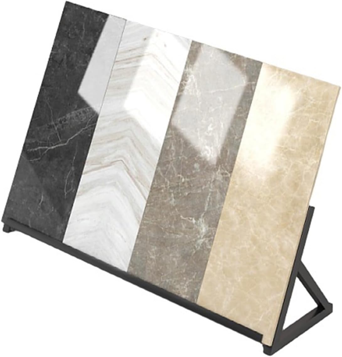 Floor Tile Sample Display Stand, Metal Stand for Retail, Perfect for Home & Retail Showrooms, Enhance Your Product Presentation(Gold,160cm)