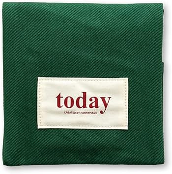 Amazon Funnymade Today Secret Pouch ナプキン入れ ポーチ 韓国 生理用品 マルチポーチ サニタリーポーチ かわいい 収納ポーチ シンプル 旅行用品 トラベル用品 トラベルポーチ グリーン ポーチ