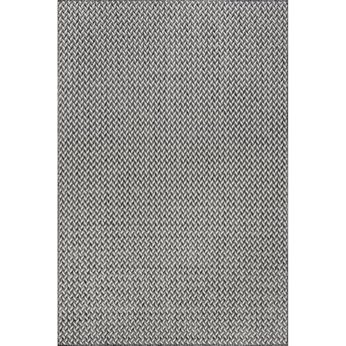 Tapete decorativo rectangular 8x10 pies gris claro miniatura 6