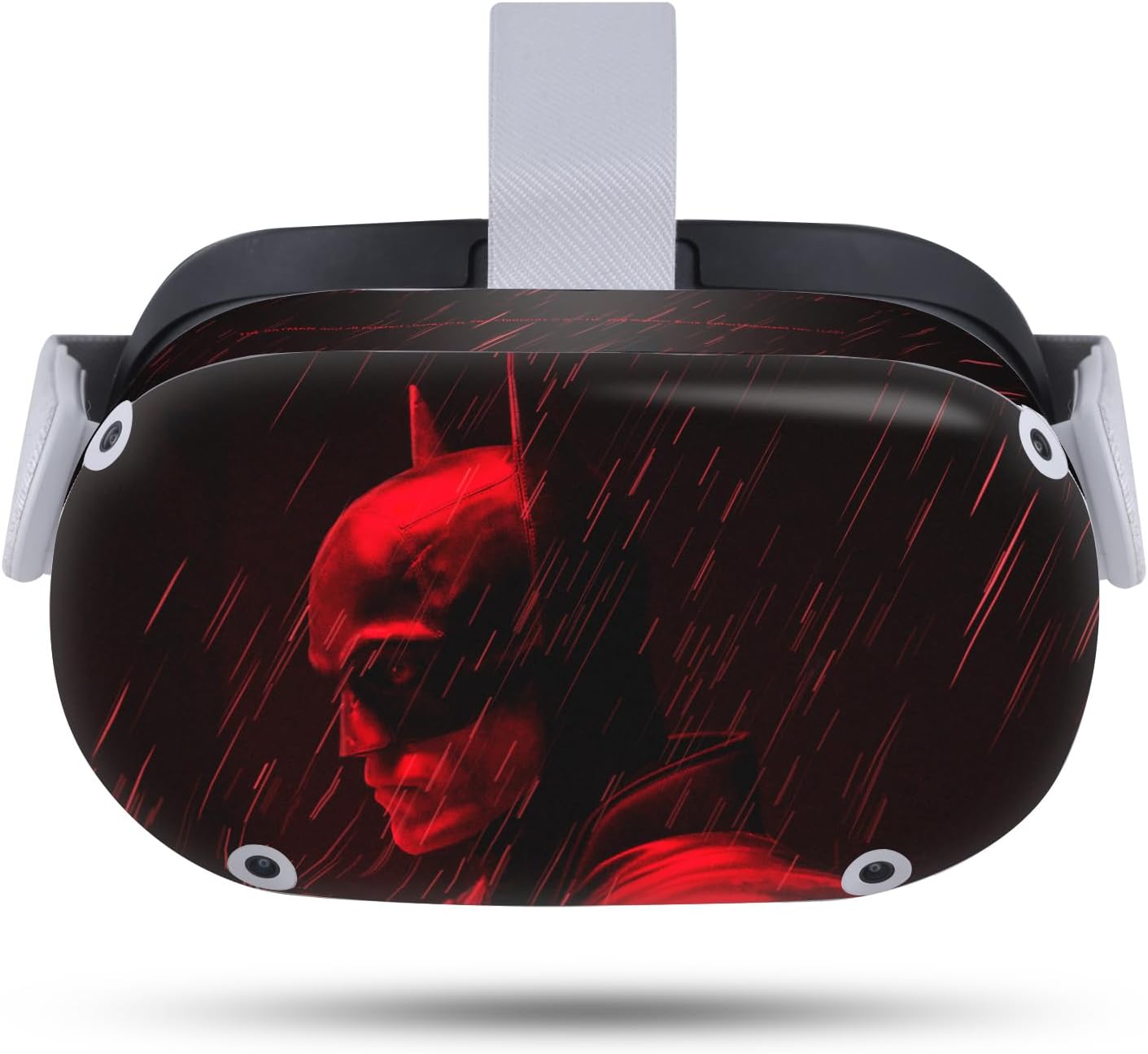 Head Case Designs Officially Licensed The Batman Rain Neo-Noir and Posters Vinyl Sticker Skin Decal Cover Compatible with Meta Quest 2