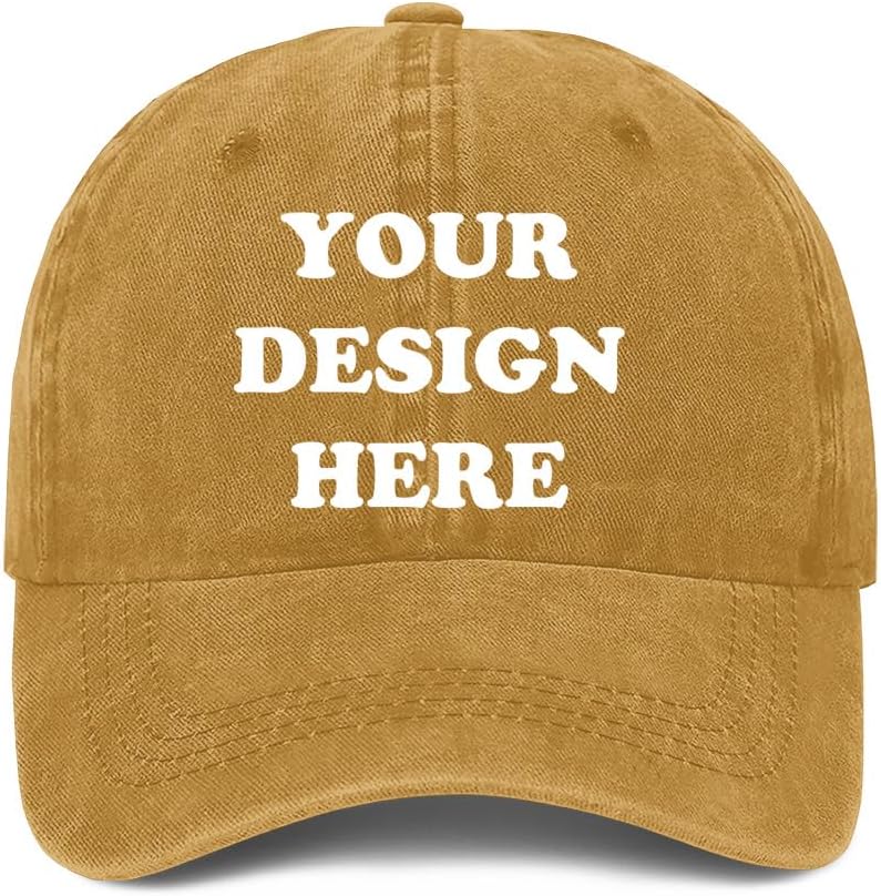 Custom Hats Design Your Own,Bulk Personalized Trucker Hat for Men Women, Make Your Own Customized Baseball Cap