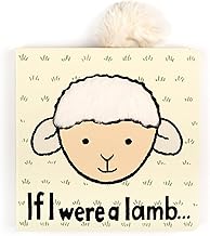 Jellycat If I were a Lamb: A Touch and Feel Board Book Children's Book - Baby Gift