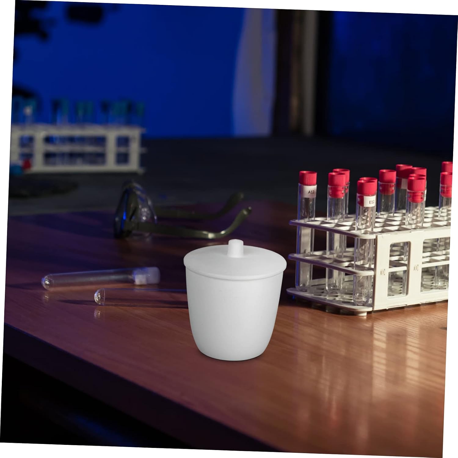 Luxshiny PTFE Lab Crucible Capacity Melting Furnace for School Experiment Casting Kit