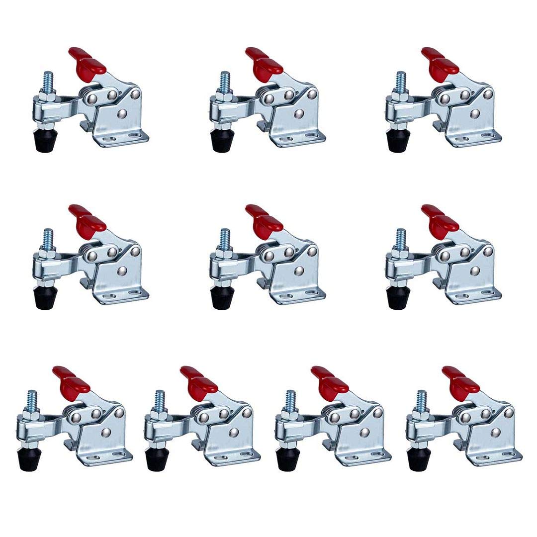 (10 Pack) 300LB U-BAR FLG BASE HORIZONTAL HOLD-DOWN CLAMP