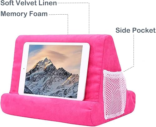 Miniatura 5 de Joinhome - Soporte de almohada para iPad, tableta, teléfono inteligente, soporte de apoyo multiángulos