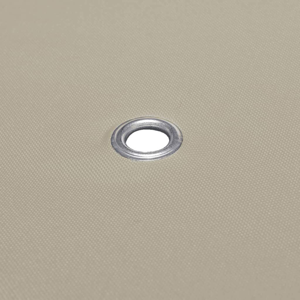 vidaXL Telo di Ricambio per Gazebo 310g/m² Beige 3x3m