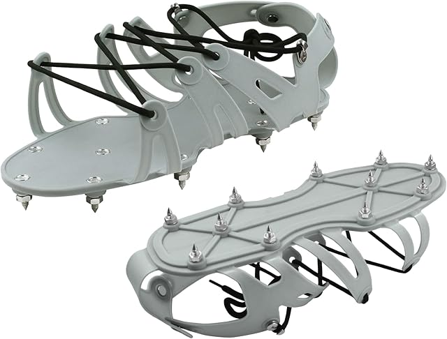 ROLLINGDOG Spiked Shoes-Floor Epoxy Shoes with 1" Short Spikes Perfect for Epoxy Floor,Overlays,Cover Installation