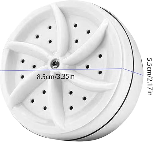 Miniatura 7 de Lavadora portátil de succión fuerte Mini lavadora Turbo IPX7 Impermeable Turbo Lavadora Auto Off Mini lavandería con luz azul para limpiar
