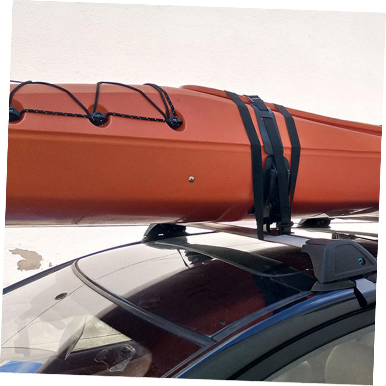 TOYANDONA Support de Canoë pour Pagaies, 1 Set en Fer Noir, Robuste