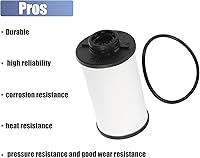 Vista 5 de X AUTOHAUX Filtro de aceite de transmisión automática para Audi S3 2015-2018 para Audi TT 2004-2018 No.02E305051C/02E398051/02E305051B