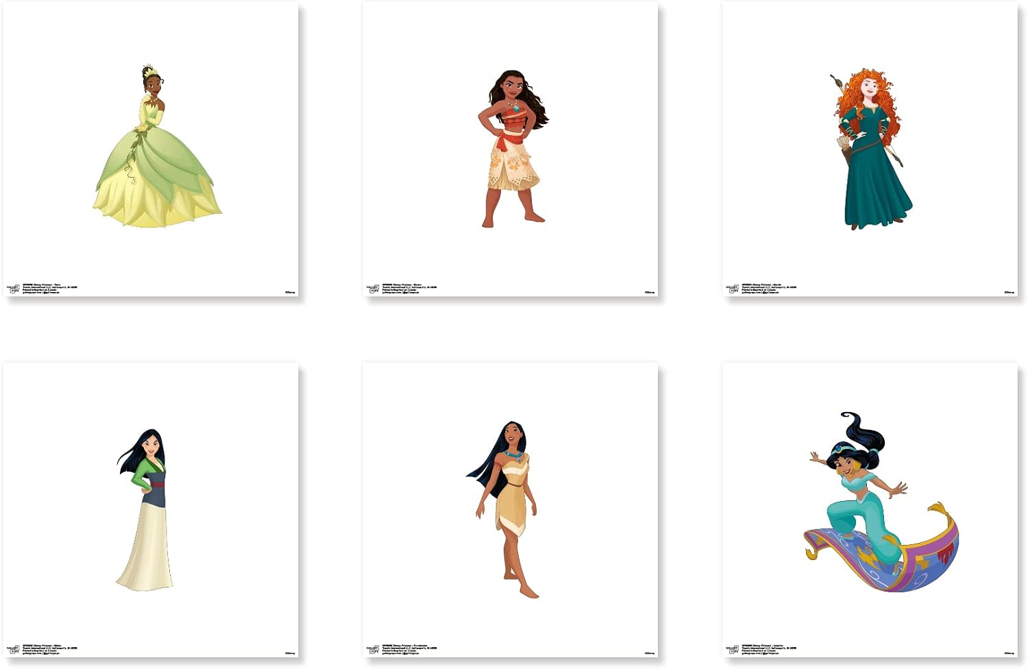 Amazon.com: Trends International Gallery Pops Disney Princess - Brave ...