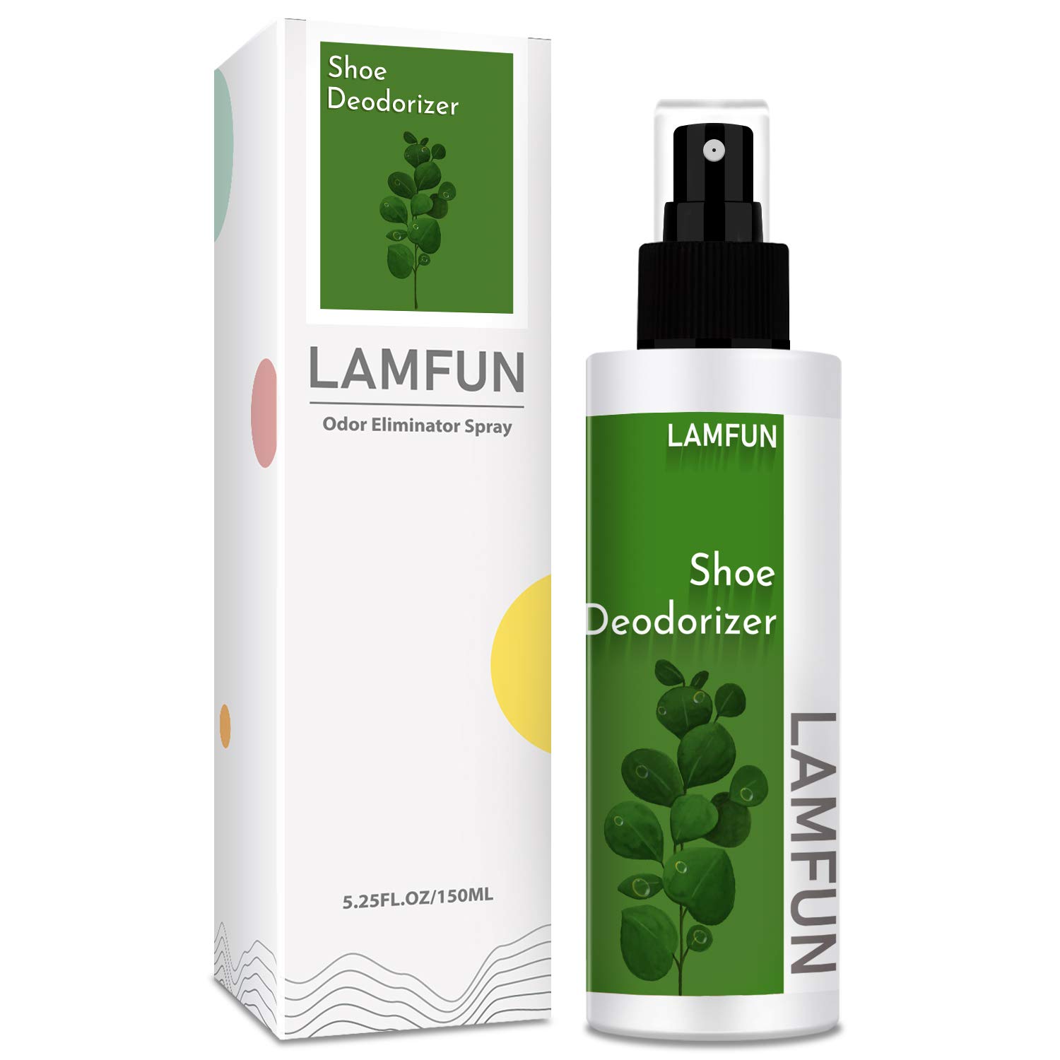 Shoe Deodorizer Spray, LamFun Foot Odor Eliminator, Fights Odor, Smell and Stink, For Feet and Shoes, Freesia Fragrance-150ml : Beauty