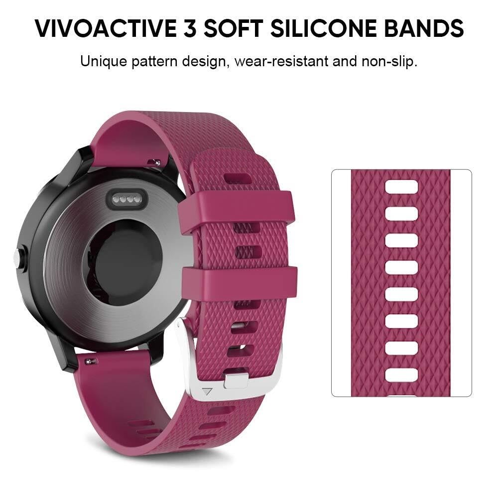 Band de Montre de Remplacement en Silicone à libération Rapide de 20 mm
