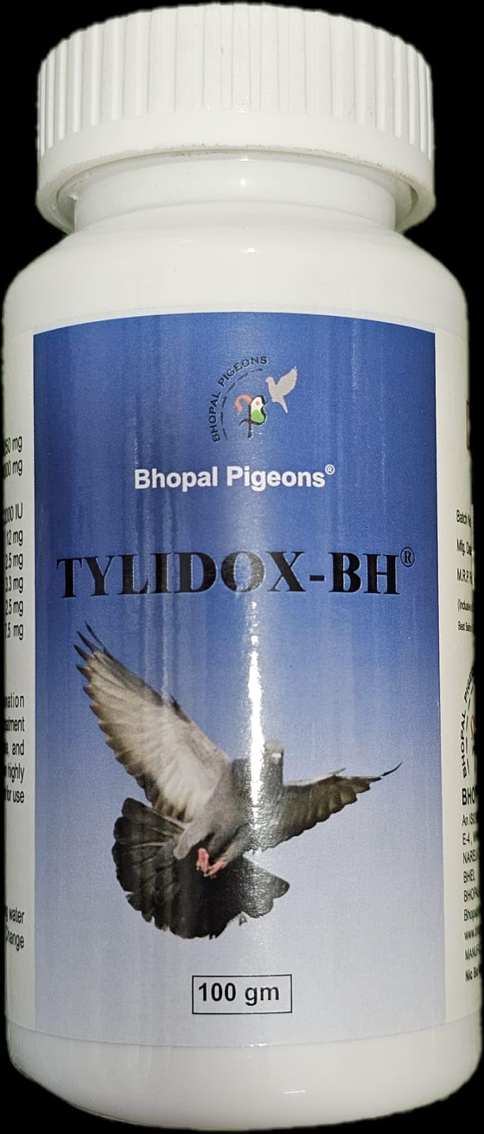 TYLIDOX BH Pigeon Health and Vitality Supplement,100gm Protects from Illness, Keeps Active All Seasons (B0D7Q6CDDB) Amazon Price History, Amazon Price Tracker