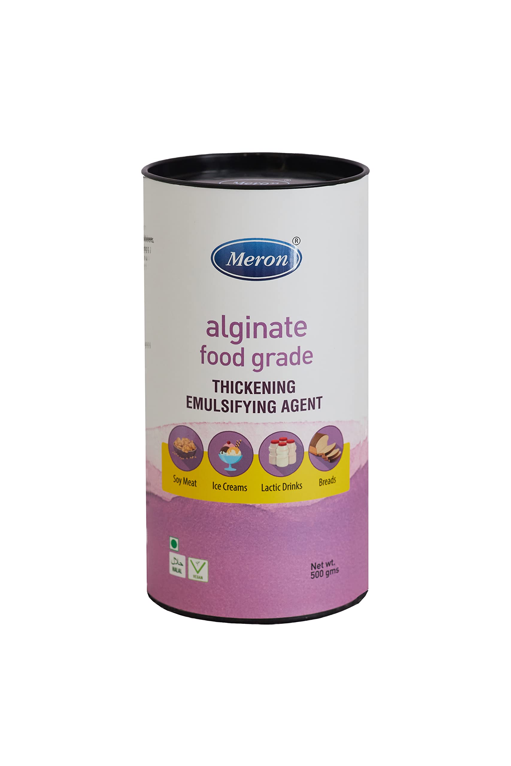 Meron Sodium Alginate Food Grade for Stabilizer,Thickening and Binding Agent,Spherification,Soy Meat (500gms) (B09MM73JWT) Amazon Price History, Amazon Price Tracker