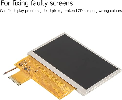 Miniatura 4 de Zyyini Pantalla LCD de repuesto profesional original para PSP 1000 1001 1002 1003 1004, pieza de pantalla de retroiluminación LCD, robusta y duradera