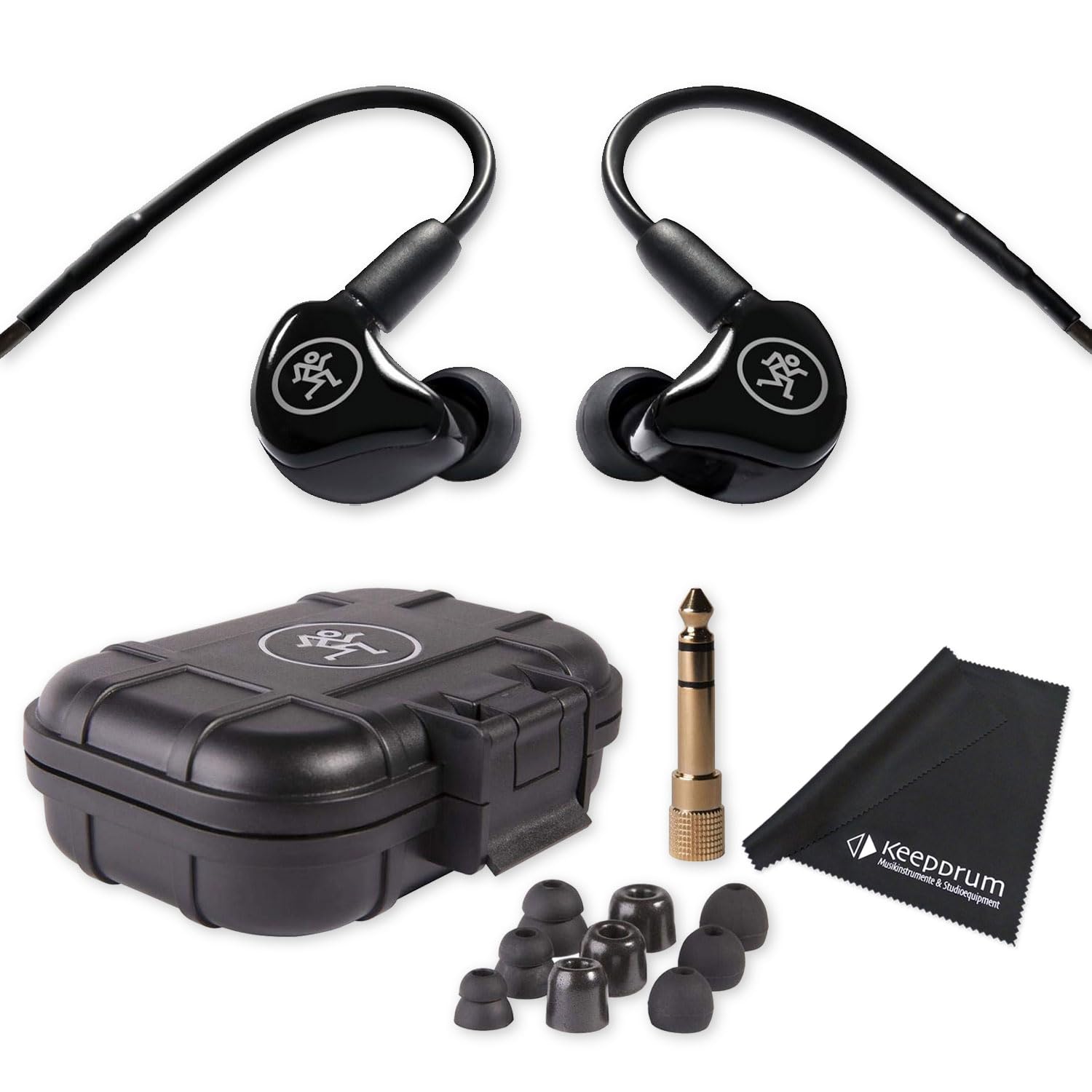Mackie MP-120 słuchawki douszne z chustką keepdrum