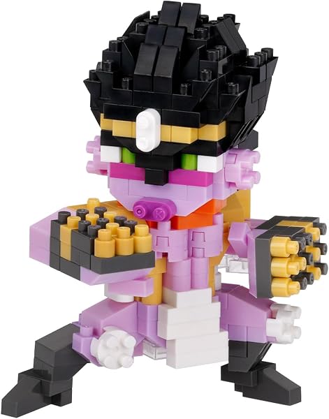 カワダ(Kawada)ナノブロック 『ジョジョの奇妙な冒険 スターダストクルセイダース』 空条 承太郎/スタープラチナ NBCC_266 4.5×14×18cm - 3