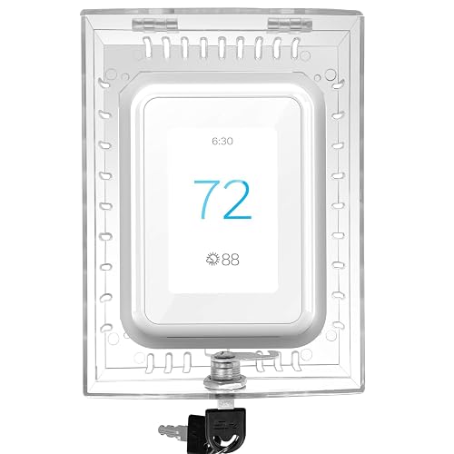 Young Dance Universal Thermostat Lock Box with Key (Clear)