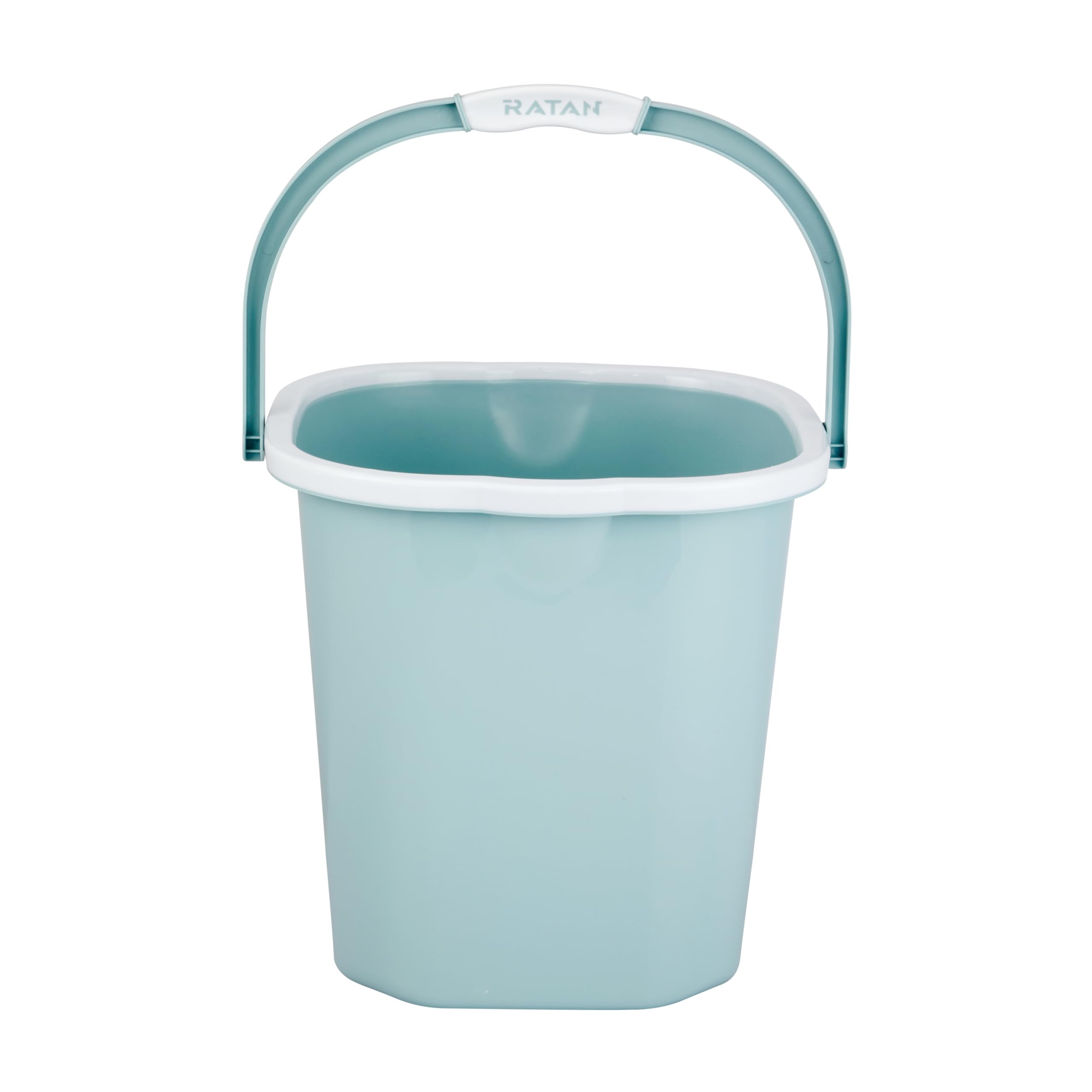 Premia Bucket (25L X 1) - Mint|Light Weight and Easy to Carry|Perfect for Use in Bathrooms, Kitchen & Wet Utility Areas