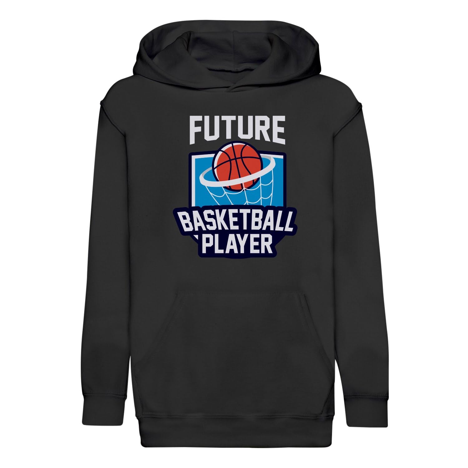 Sweat à capuche enfant future basketball player en textile premium durable - 4