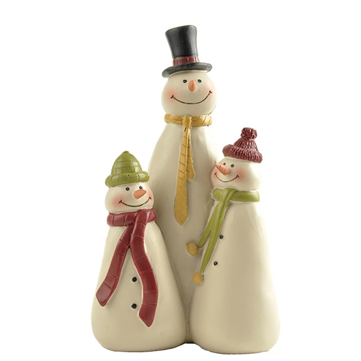 ENNAS Snowman Figurine white snowmen family Multi