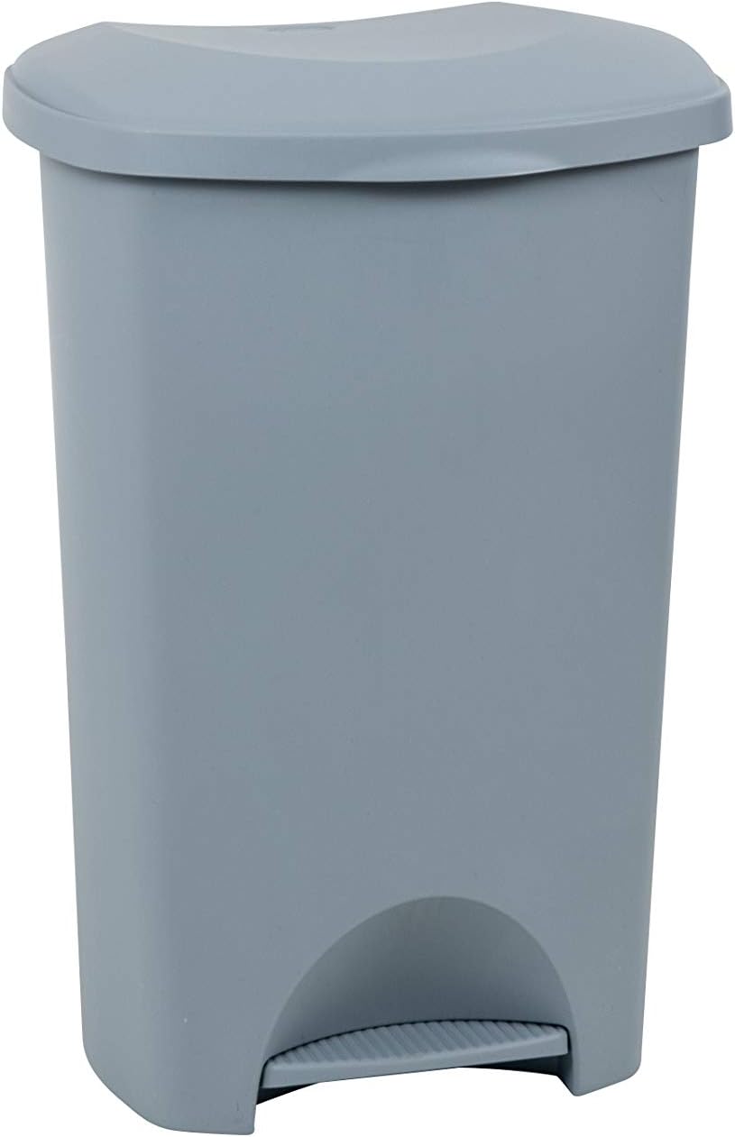Addis Eco Made from 100 Plastic Family Kitchen Pedal Bin, 50 Litre