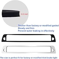 Vista 3 de Tercera tercera junta de sello de luz de freno compatible con Dodge Ram 1500 1994 a 2001, Ram 2500 3500 1994 a 2002 lámpara de parada de montaje