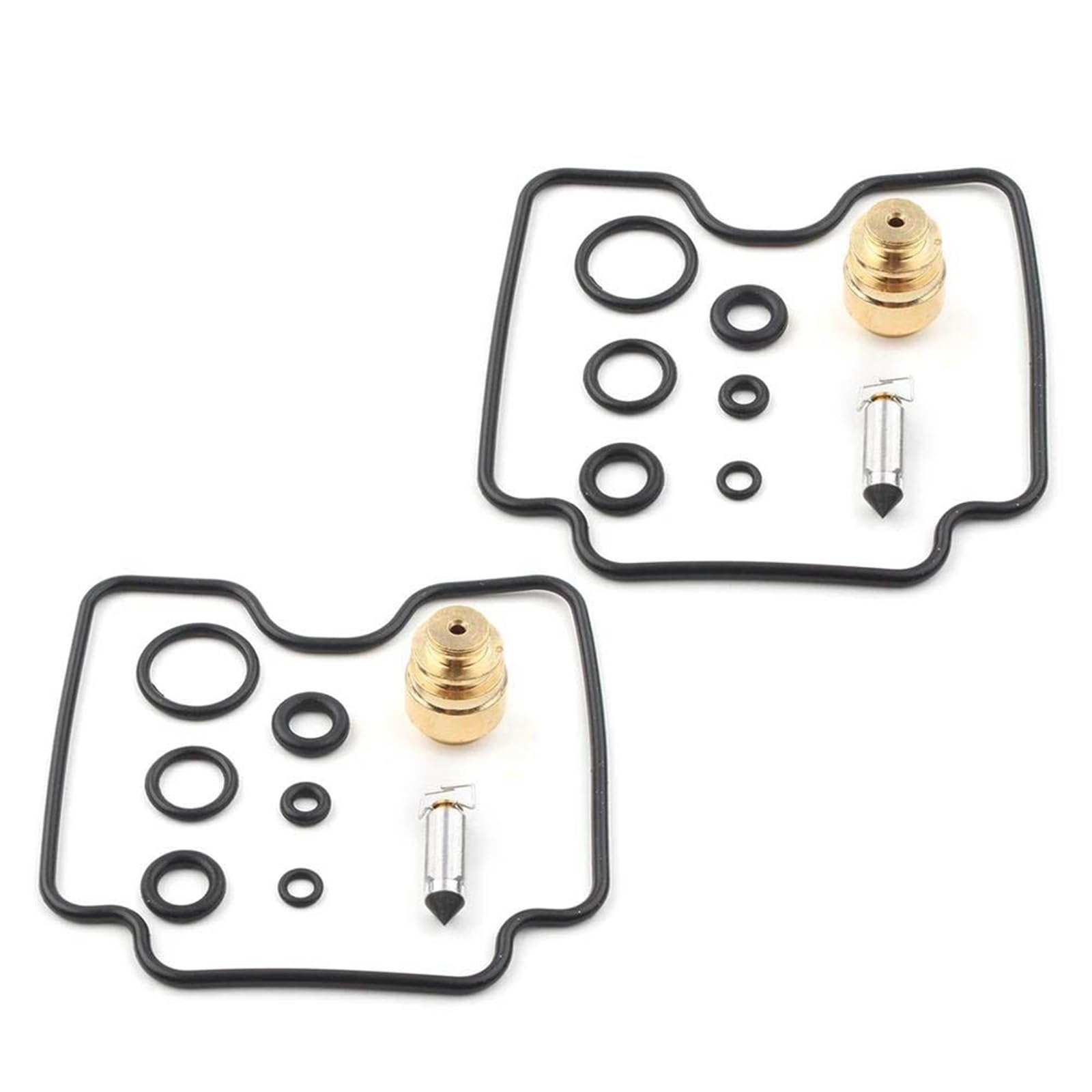 Kit réparation carburateur XVS1100 V-Star 1999-2006 pour cuve inférieure de moto (2 ensembles)