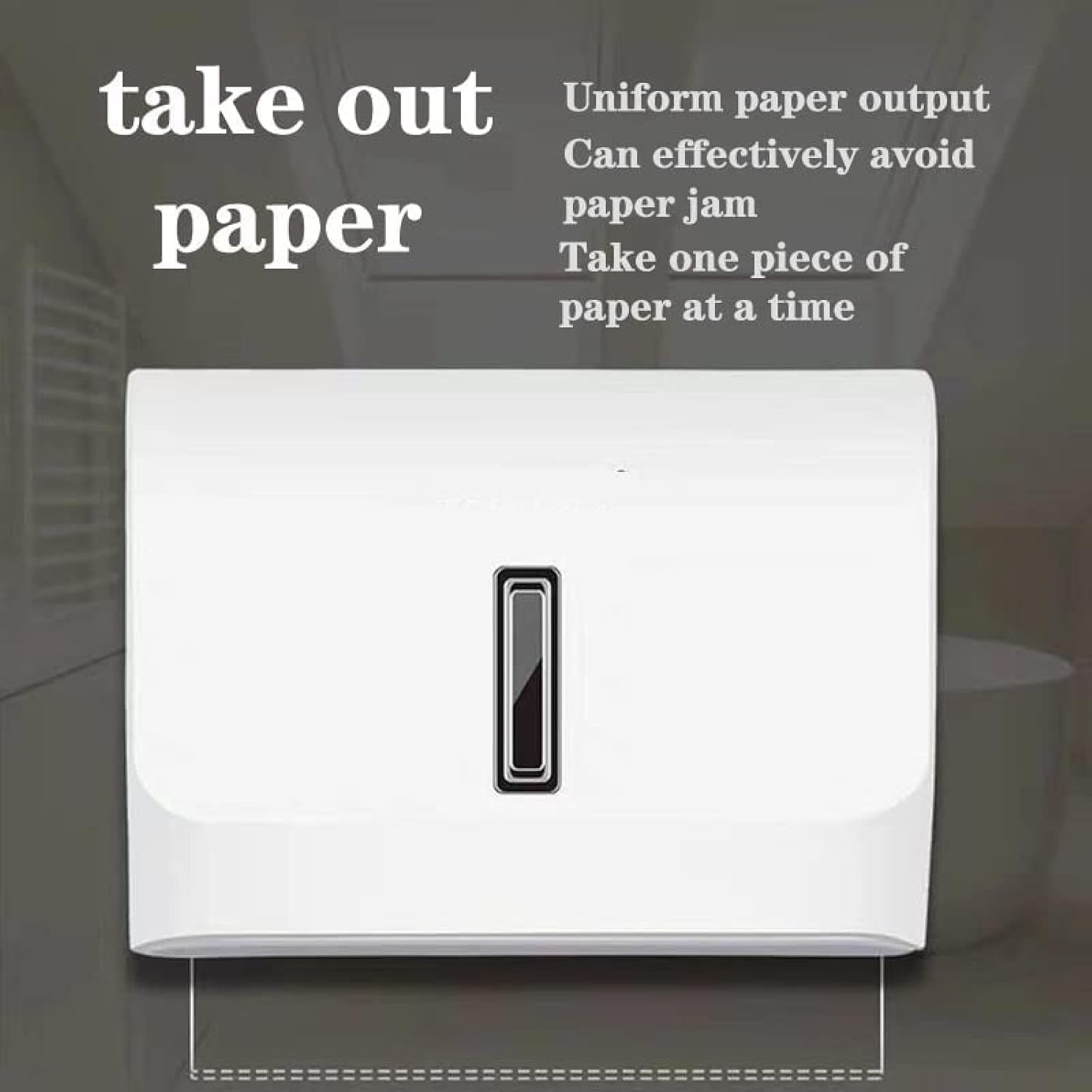 Early Dozownik Papieru Toaletowego Luksusowy Dozownik Ręczników Papierowych Abs Pudełko Na Chusteczki Do Montażu Na ścianie Bez Dziurkacza Do Toalety, Black