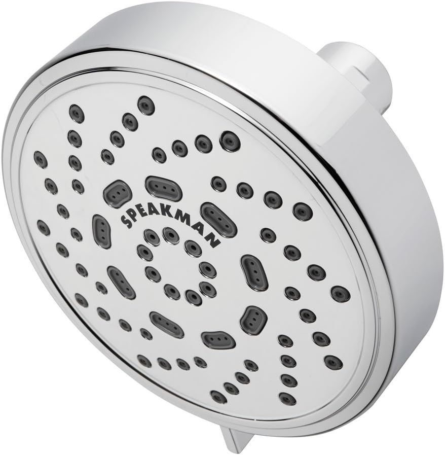 Echo S-4200-E2 2.0 gpm Low Flow Multi-Function Shower Head, Polished Chrome
