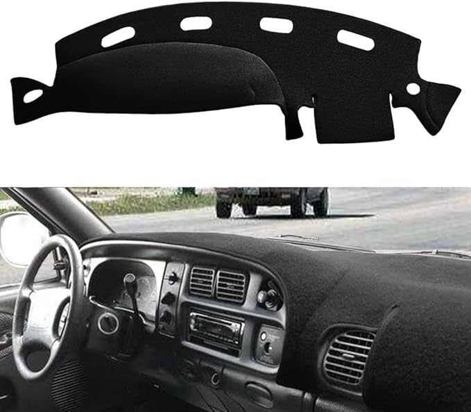 Yiz Dashboard Cover Dash Cover Mat Pad Custom Fit for Dodge