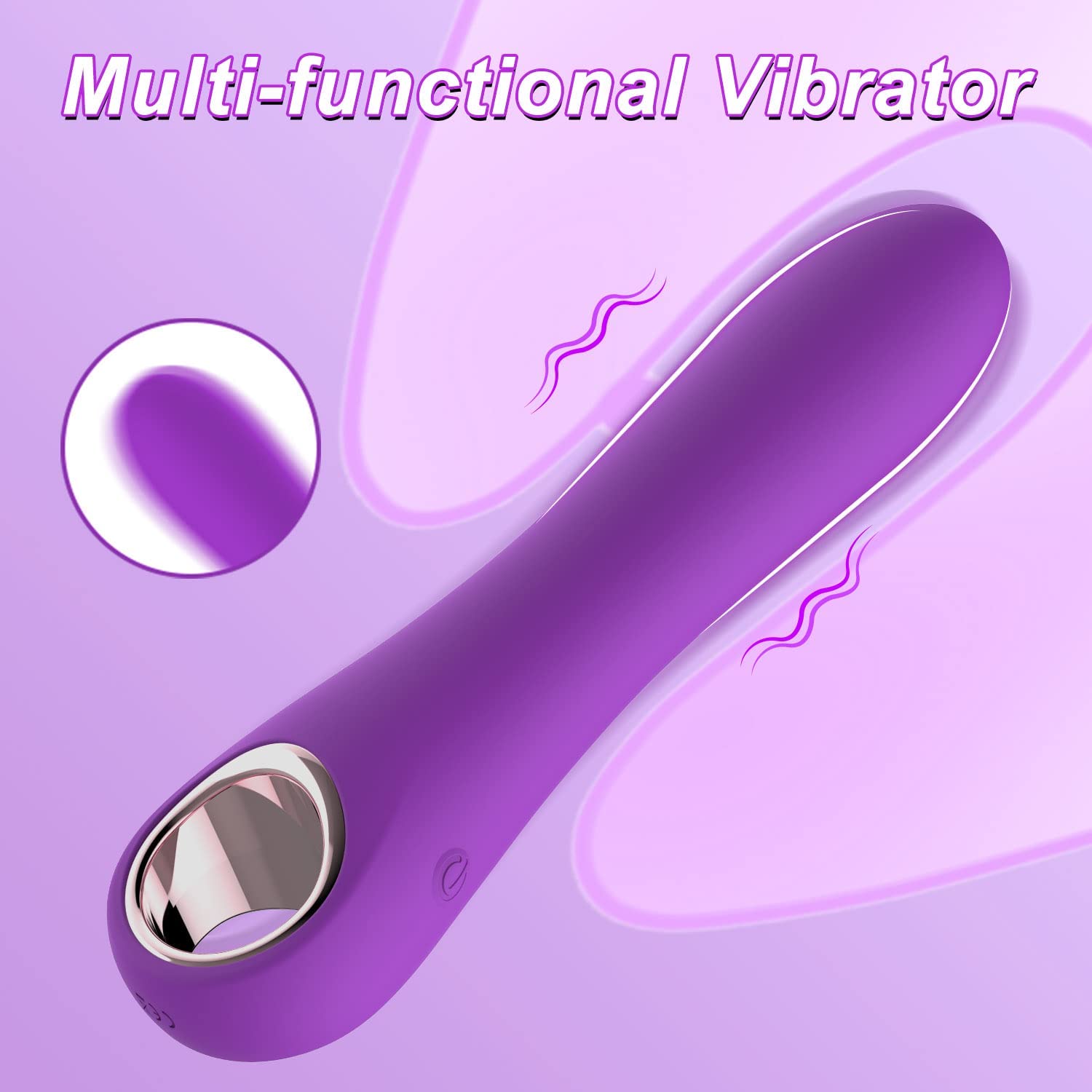 Tuitionua Adult Sex Toys Dildo - APP Control G Spot Dildos Vibrator for Woman, Clitoral Stimulator with 10 Vibration Modes, Adult Toys for Women and Couples(APP Pink): Purple