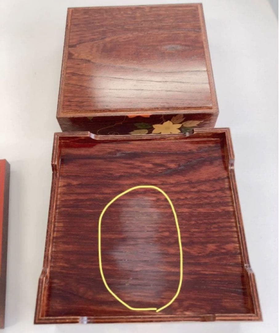 2段重箱 木製 レトロ